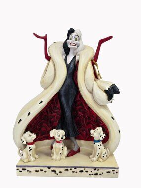 Disney Showcase Cruella De Vil Figurine By Jim Shore The Cute And The Cruel